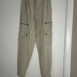 Women’s Beige Cargo Pants